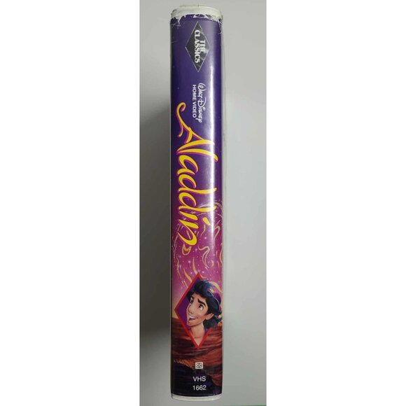 Aladdin Disney VHS tape The Classics Black Diamond rare Early Date 07/03/93 - Picture 12 of 12